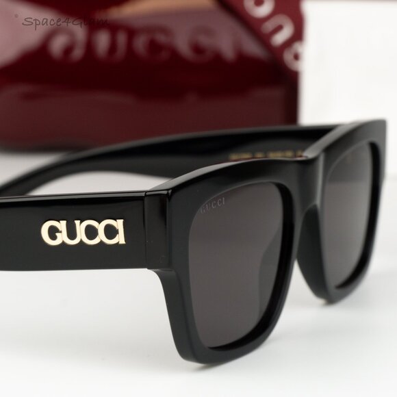 Gucci Men Sunglasses Black Grey Square GG1793S 001 NEW  display picture 3